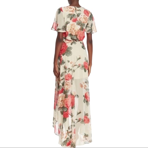 Show Me Your Mumu Sophia Wrap Dress Lady Rose - Picture 5 of 9